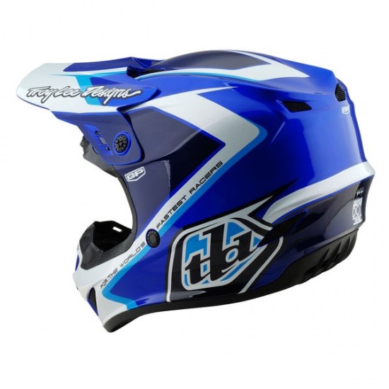 Capacete Troy Lee Designs GP Shutter Blue / White