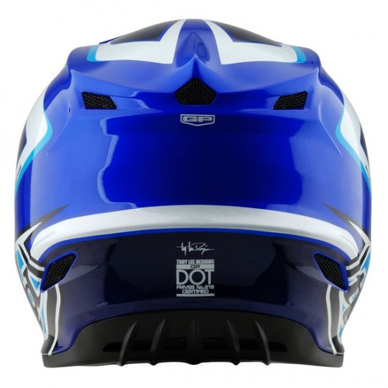 Capacete Troy Lee Designs GP Shutter Blue / White