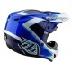 Capacete Troy Lee Designs GP Shutter Blue / White