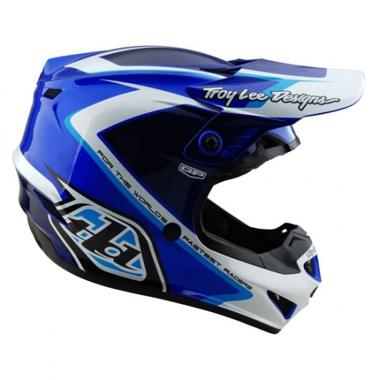 Capacete Troy Lee Designs GP Shutter Blue / White