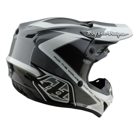 Capacete Troy Lee Designs GP Shutter Gray / White