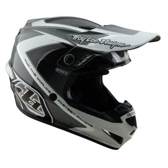 Capacete Troy Lee Designs GP Shutter Gray / White