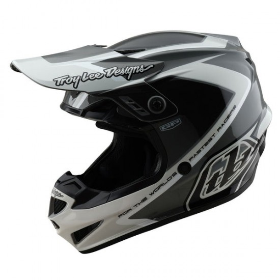 Capacete Troy Lee Designs GP Shutter Gray / White