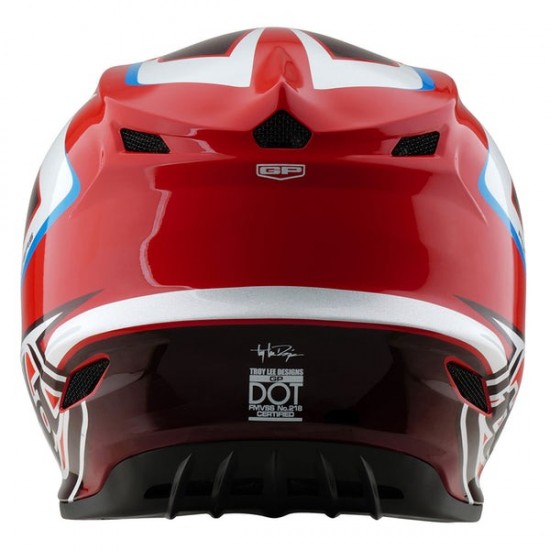 Capacete Troy Lee Designs GP Shutter Red / White