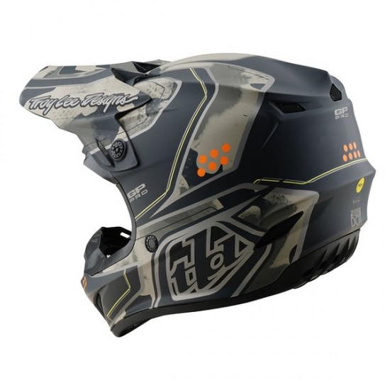 Capacete Troy Lee Designs Gp Pro Trooper Black / Caper