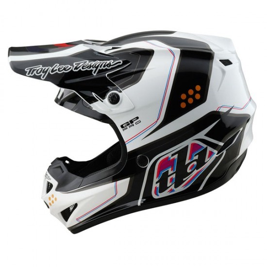 Capacete Troy Lee Designs Gp Pro Trooper White / Black