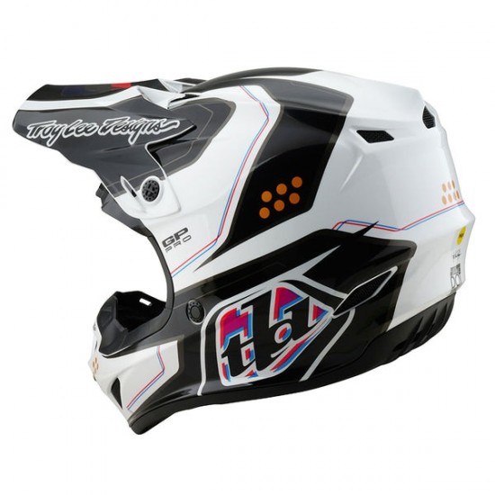 Capacete Troy Lee Designs Gp Pro Trooper White / Black