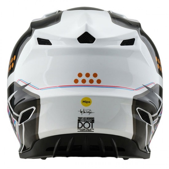 Capacete Troy Lee Designs Gp Pro Trooper White / Black
