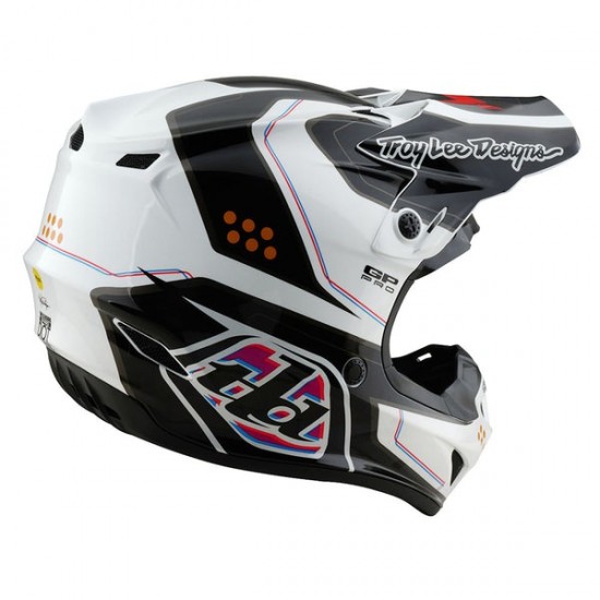 Capacete Troy Lee Designs Gp Pro Trooper White / Black