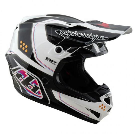 Capacete Troy Lee Designs Gp Pro Trooper White / Black