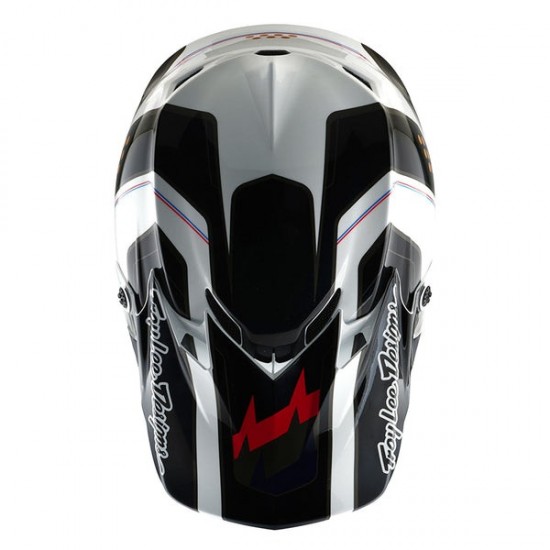 Capacete Troy Lee Designs Gp Pro Trooper White / Black
