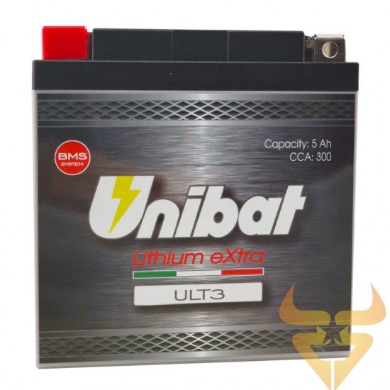 Bateria Litio Unibat EXTRA 3 Bateria Litio Unibat EXTRA 3