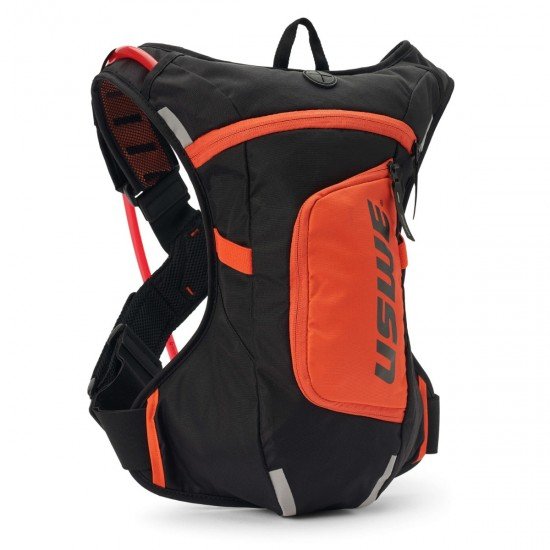 Mochila De Hidratação / Camel Bag Uswe Hydro Raw 4 Black / Orange Mochila De Hidratação / Camel Bag Uswe Hydro Raw 4 Black / Orange