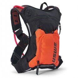 Mochila De Hidratação / Camel Bag Uswe Moto Hydro 3 Black / Orange 
