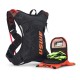 Mochila De Hidratação / Camel Bag Uswe Moto Hydro 3 Black / Orange 