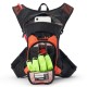 Mochila De Hidratação / Camel Bag Uswe Moto Hydro 3 Black / Orange 