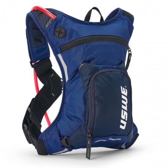 Mochila De Hidratação / Camel Bag Uswe Moto Hydro 3 Factory Blue