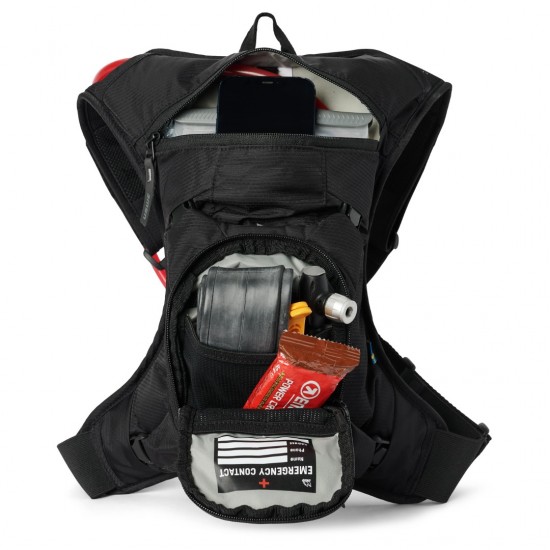 Mochila De Hidratação / Camel Bag Uswe Moto Hydro 3 Black
