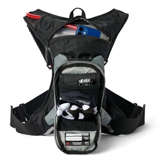 Mochila De Hidratação / Camel Bag Uswe Moto Hydro 3 Black