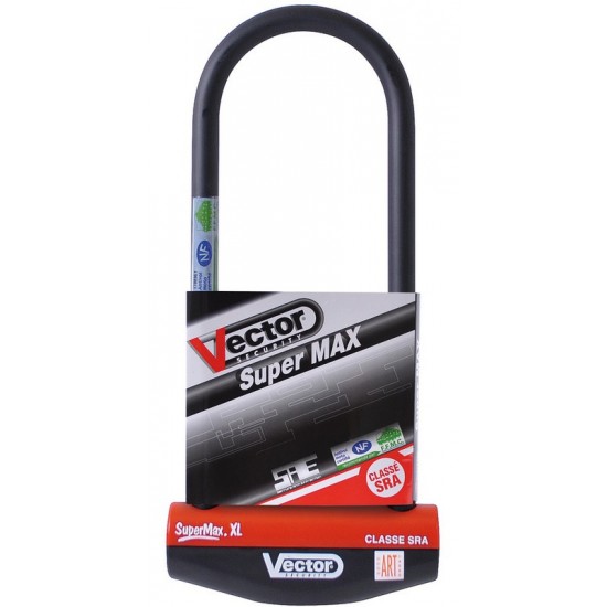 Cadeado em U VECTOR SuperMax+ XL - Ø16mm / 110x300mm