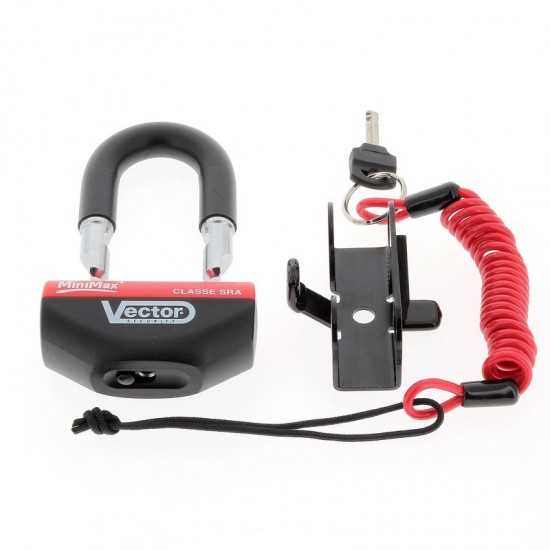 Cadeado / Bloqueador de disco VECTOR MiniMax+ - Ø16mm / 47x40mm
