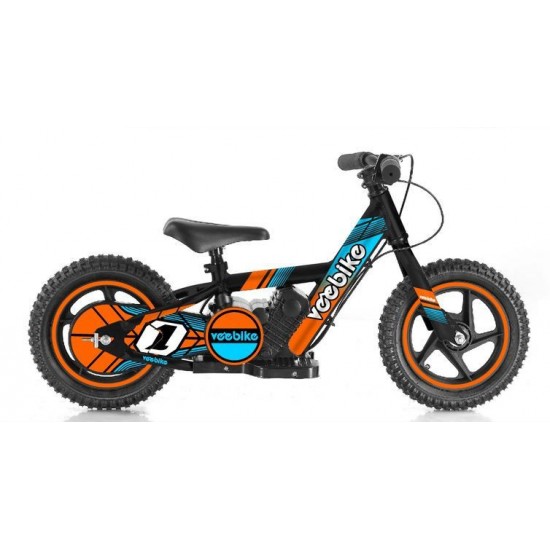 Bicicleta Elétrica Criança Veebike Raptor E-Bike 16' Black / Orange
