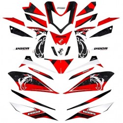 Kit de autocolantes Voca a partir de 2003 Yamaha Jog RR