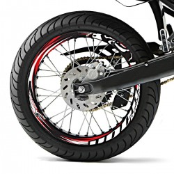 Kit de autocolantes para jantes Voca mudanças 50cc