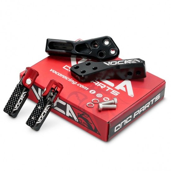 Kit de apoios de pés rebatíveis para CNC Voca Fld-peg Pitbike