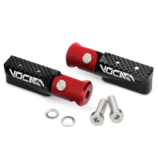 Kit de apoios de pés rebatíveis para CNC Voca Fld-peg Pitbike