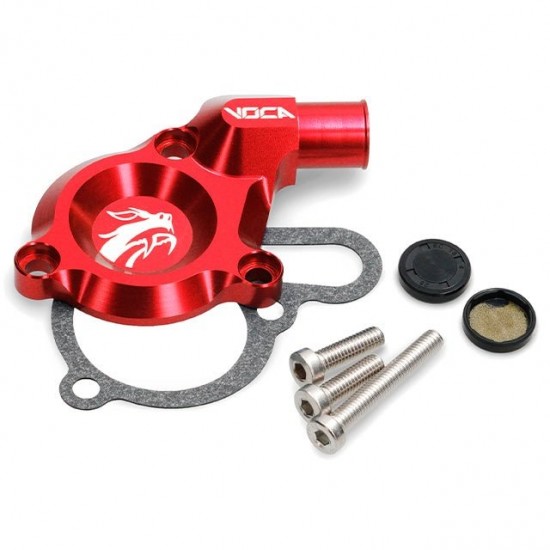 Kit de cobertura da bomba de água Voca CNC vermelho Derbi euro 3