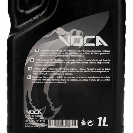 Óleo sintético 10W40 4T Voca SE Synthetic Engine 1L