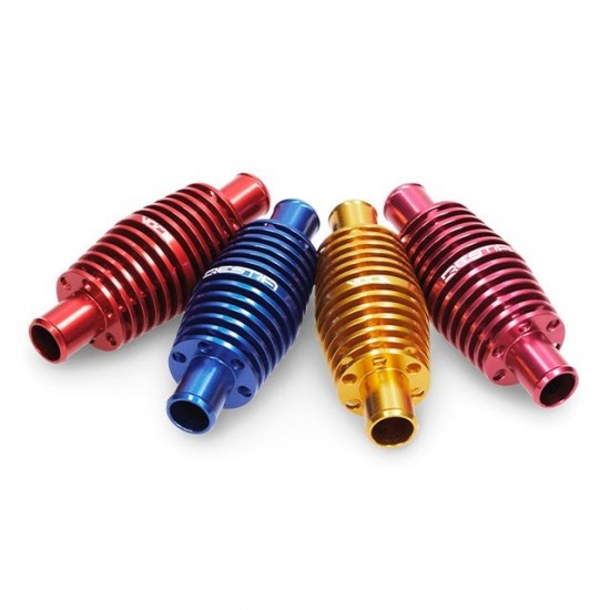Radiador tubo refrigerante D=17mm 106x40mm Voca Bestia CNC