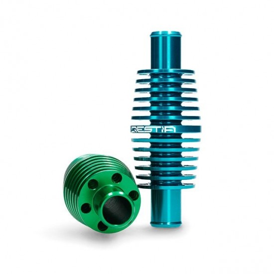 Radiador tubo refrigerante D=17mm 106x40mm Voca Bestia CNC