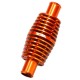 Radiador tubo refrigerante D=17mm 106x40mm Voca Bestia CNC