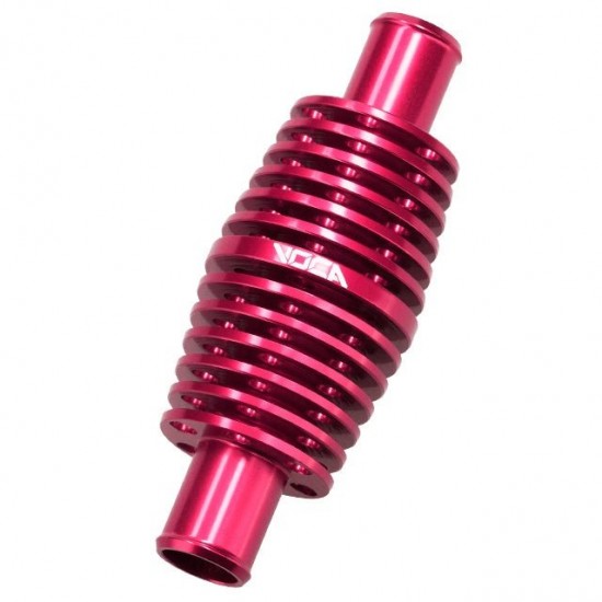 Radiador tubo refrigerante D=17mm 106x40mm Voca Bestia CNC