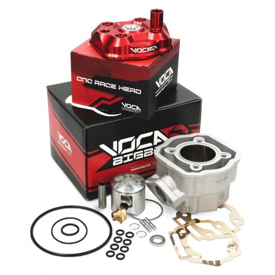Cilindro Voca Bestia 80cc Colaça vermelha Derbi Euro 3/4 d.50mm