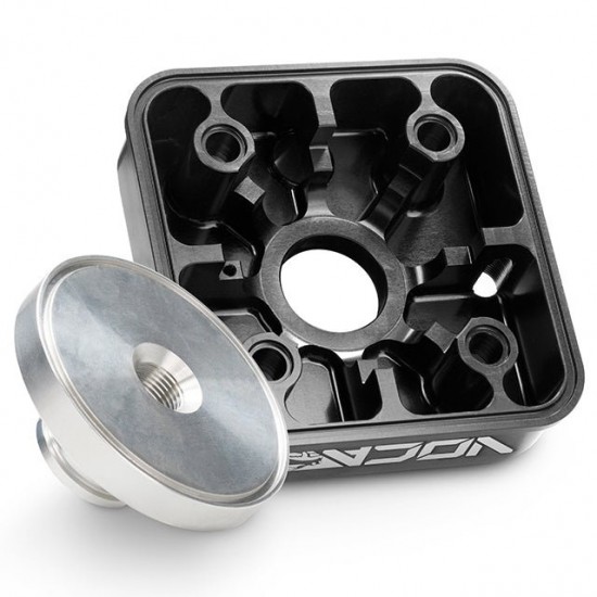 Colaça modular Voca Race Head RAW, culatín virgem, preto Yamaha DT LC/D