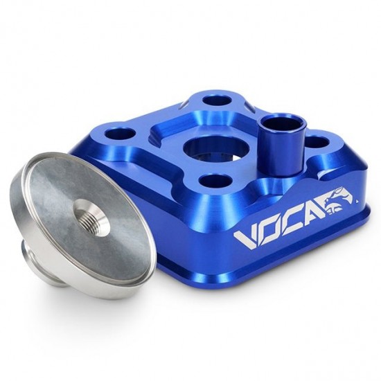 Colaça modular Voca Race Head RAW, culatín virgem, azul Yamaha DT LC/D