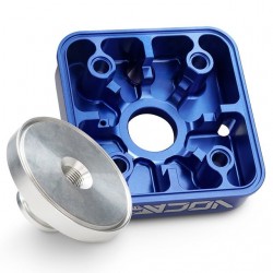 Colaça modular Voca Race Head RAW, culatín virgem, azul Yamaha DT LC/D
