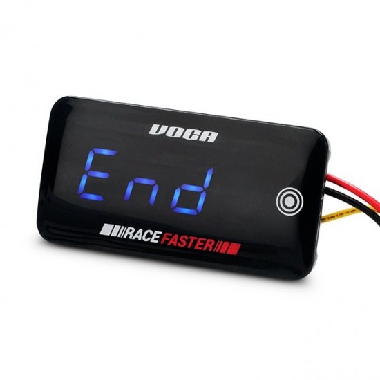 Marcador de Temperatura e Voltagem Voca RF Slim-Touch 0-120ºC / 8-18 V