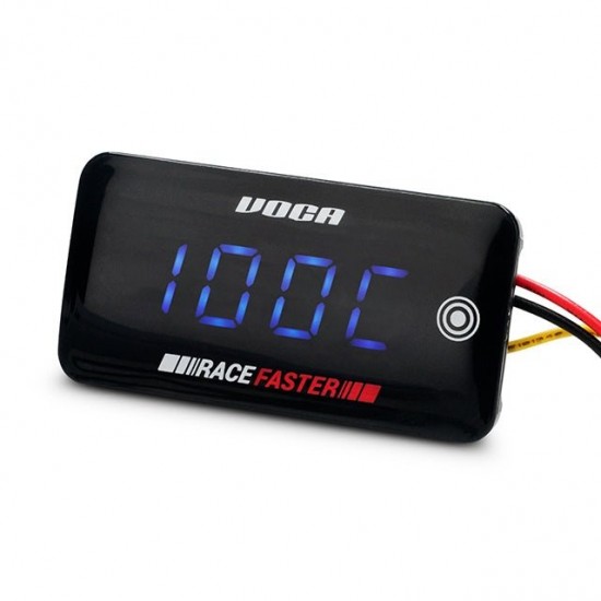 Marcador de Temperatura e Voltagem Voca RF Slim-Touch 0-120ºC / 8-18 V