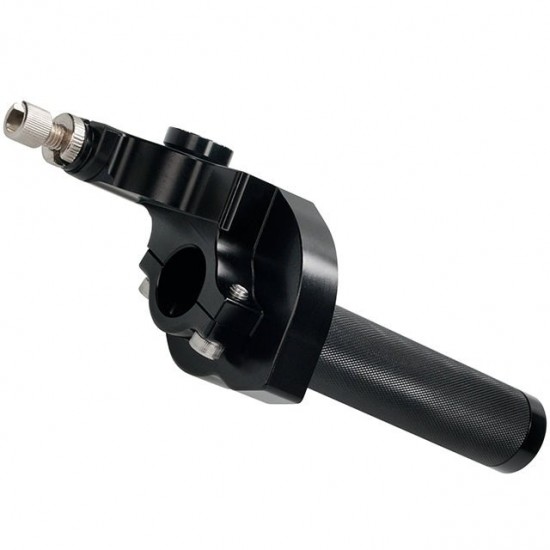 Punho de acelerador Voca CNC 90º Preto