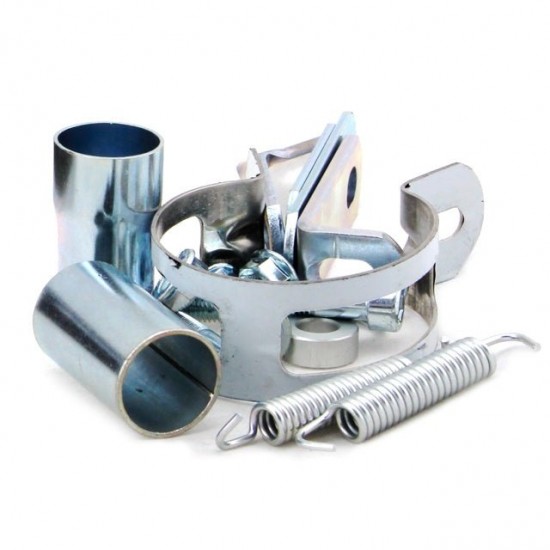 Conjunto de suportes Voca cromados 50/70cc, Minarelli AM6
