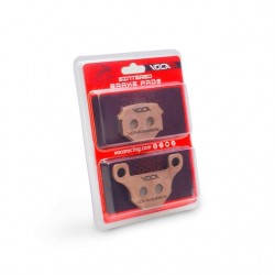 Pastilhas de travão Voca sinterizadas Rieju MRT 50cc / Derbi Senda 125cc