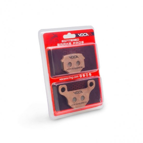 Pastilhas de travão Voca sinterizadas Rieju MRT 50cc / Derbi Senda 125cc