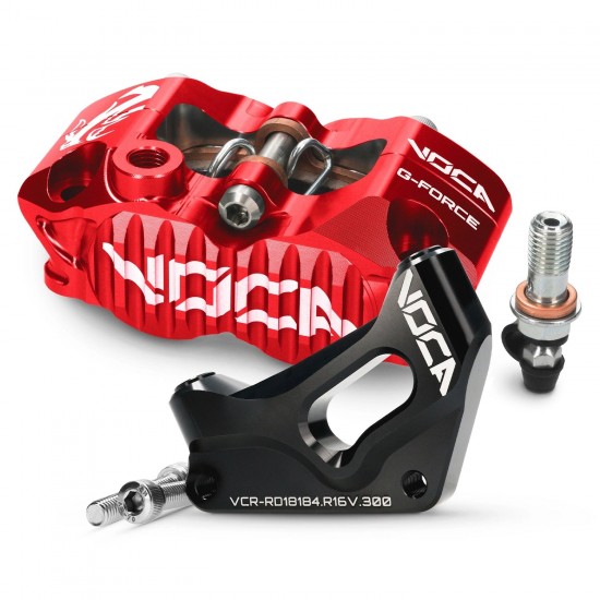 Kit de acoplamento + pinça de travão Voca forquilha R16V d=300mm Sherco