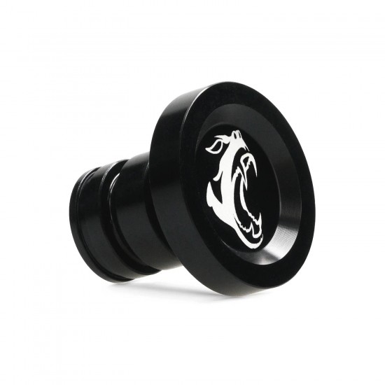 Tampão do pedal de arranque Voca CNC preto Derbi Euro 2 / 3 / 4
