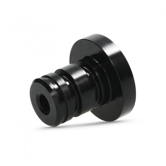 Tampão do pedal de arranque Voca CNC preto Derbi Euro 2 / 3 / 4