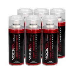 Caixa de 6 unidades de verniz anticalor Voca resistente ao calor 800° transparente 400ml
